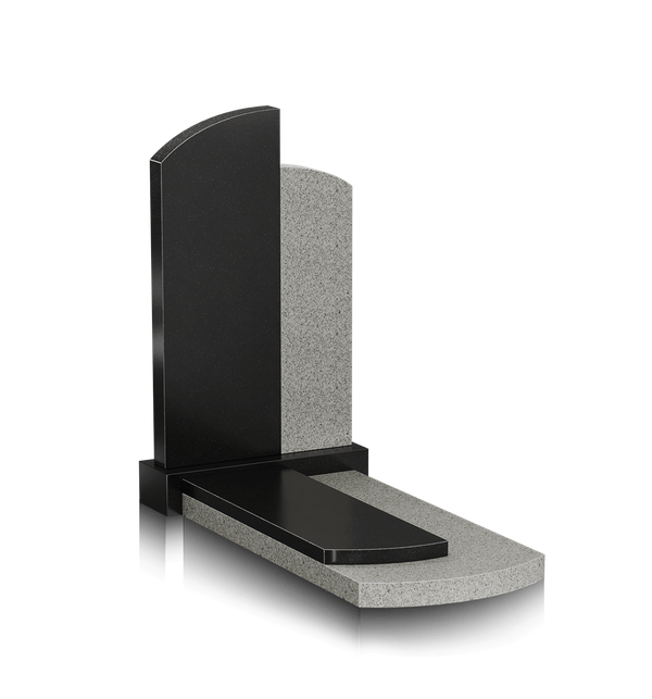 Комбинированные памятники из гранита